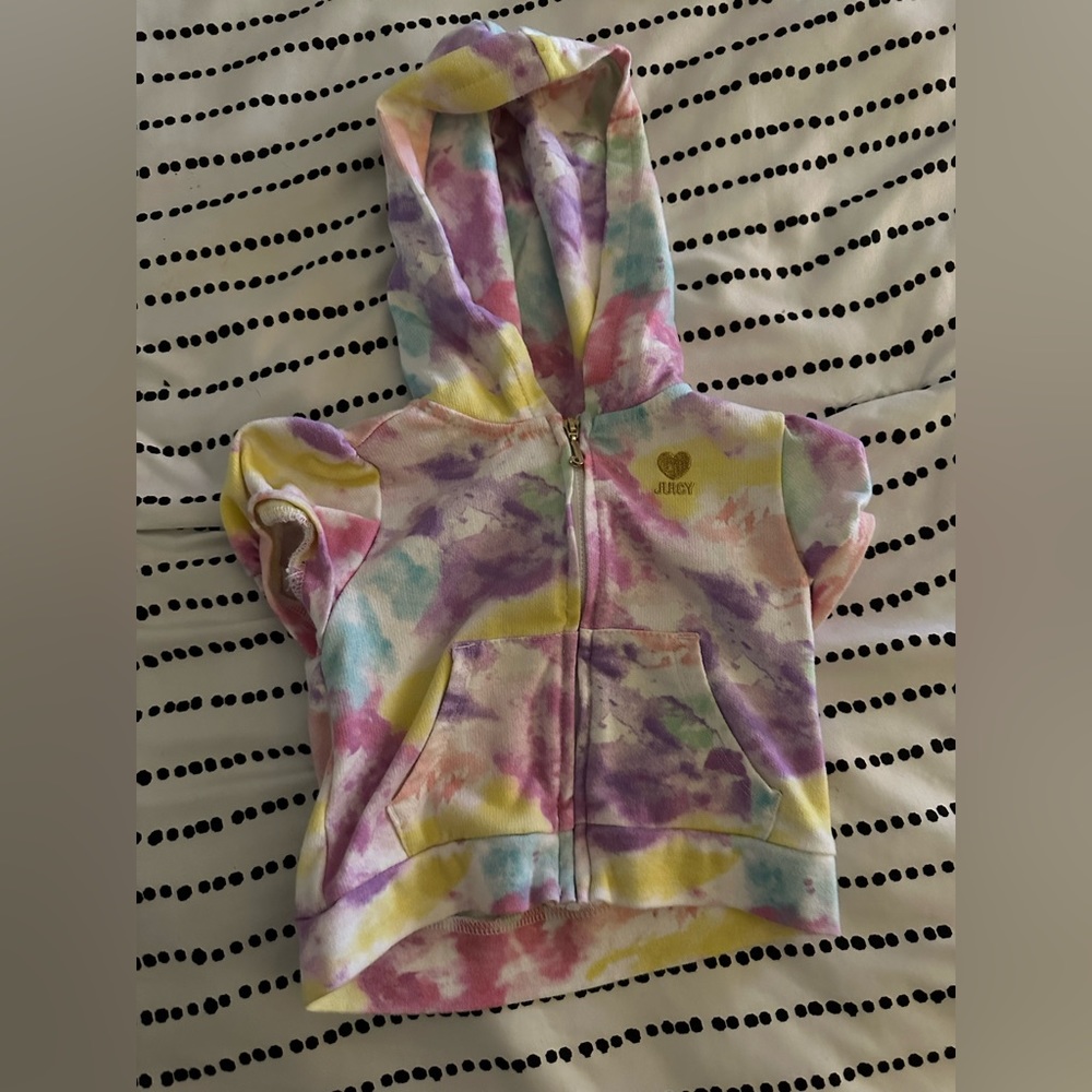Juicy couture sweatshirt jacket